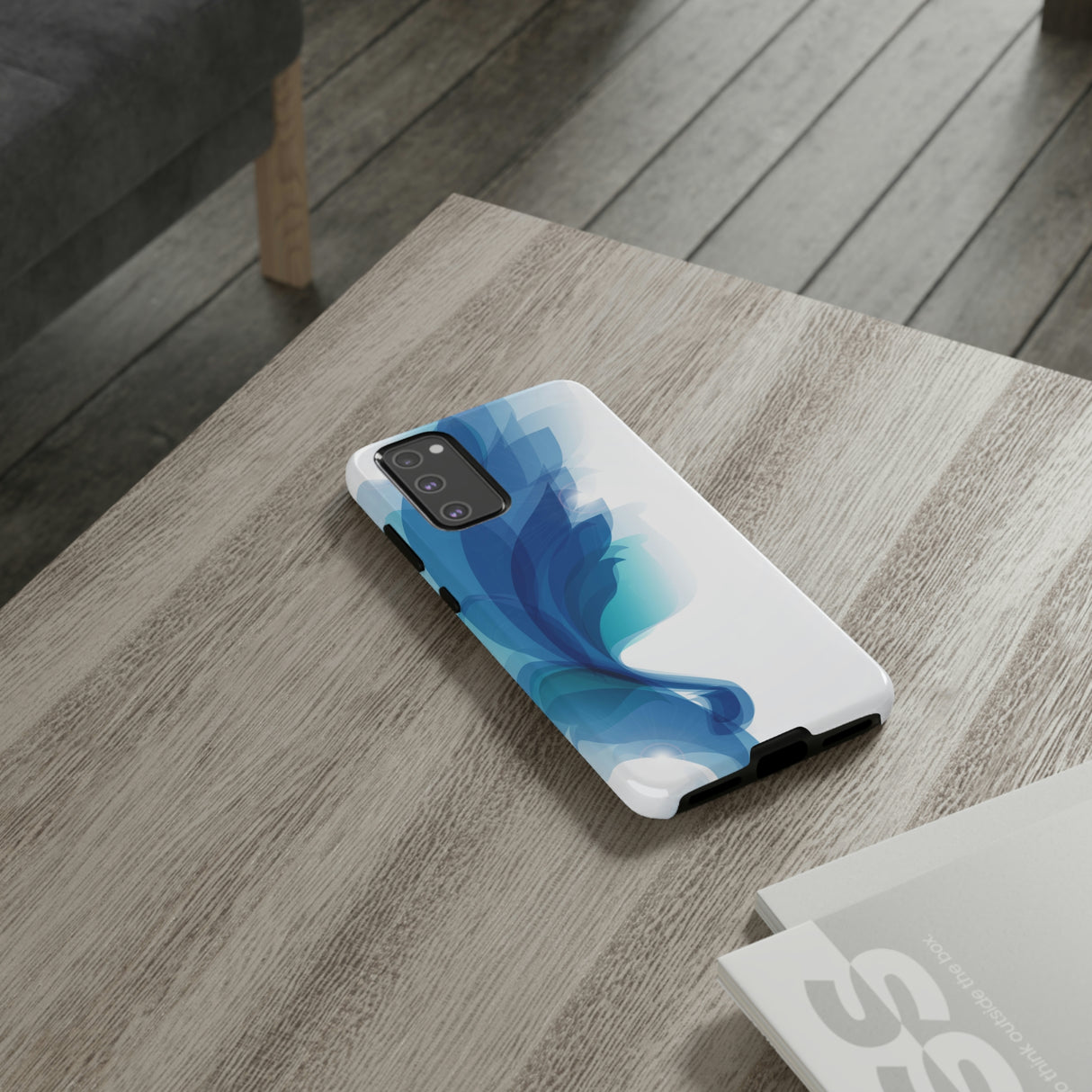 Blue Feathers Android Case (Protective) Phone Case