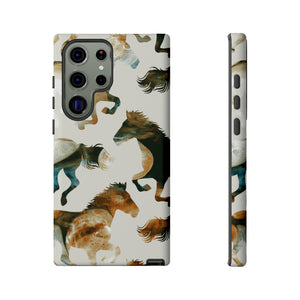 Tie Dye Horses Android Case (Protective) Samsung Galaxy S23 Ultra Matte Phone Case