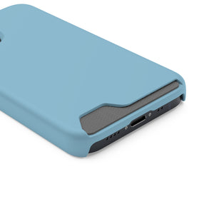 Dark Sky Blue iPhone Case (Card) Phone Case