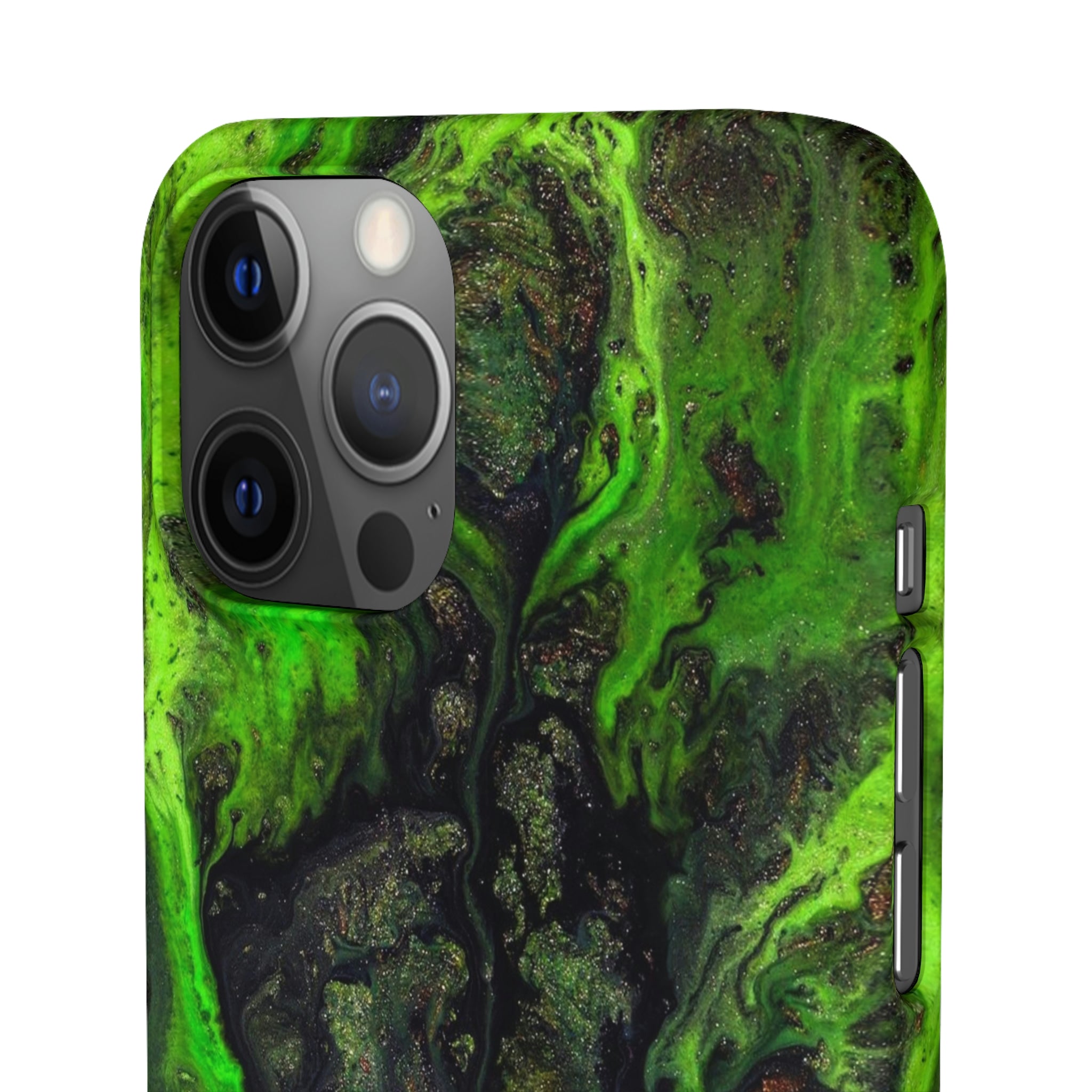 Toxic Ink Art iPhone Case (Slim) Phone Case