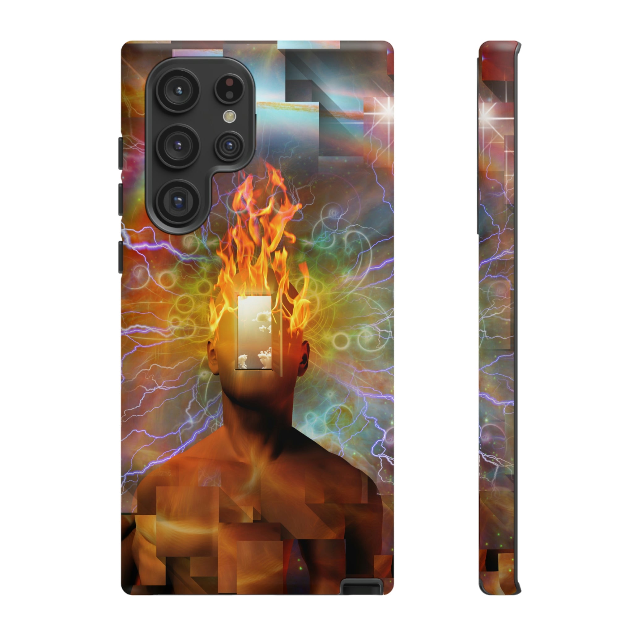 Burning Mind Android Case (Protective) Samsung Galaxy S22 Ultra Matte Phone Case