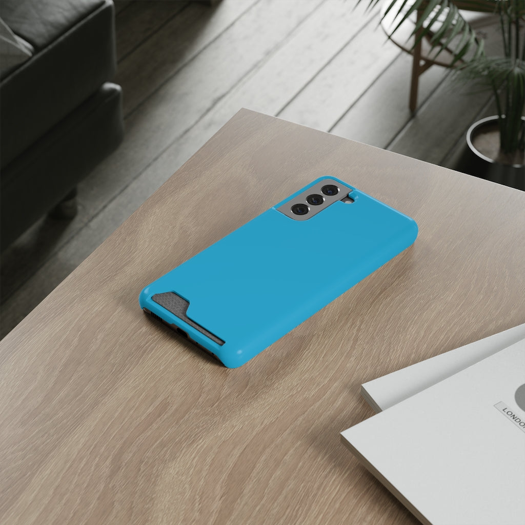 Bright Cerulean Android Case (Card) Phone Case