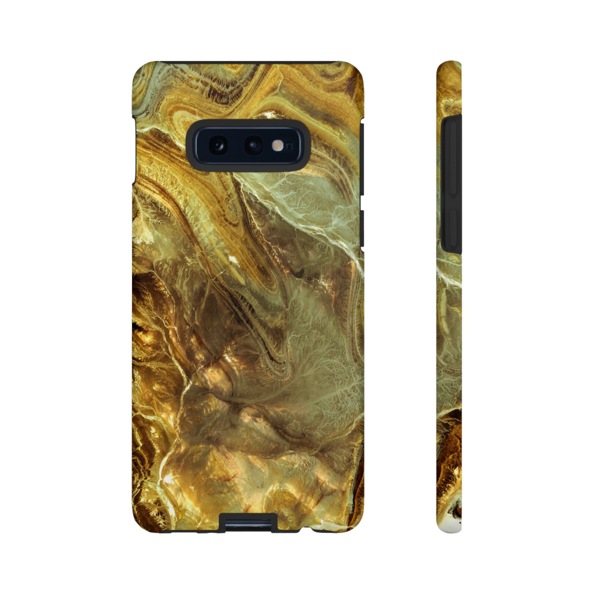 Nacre Marble Android Case (Protective) Samsung Galaxy S10E Matte Phone Case