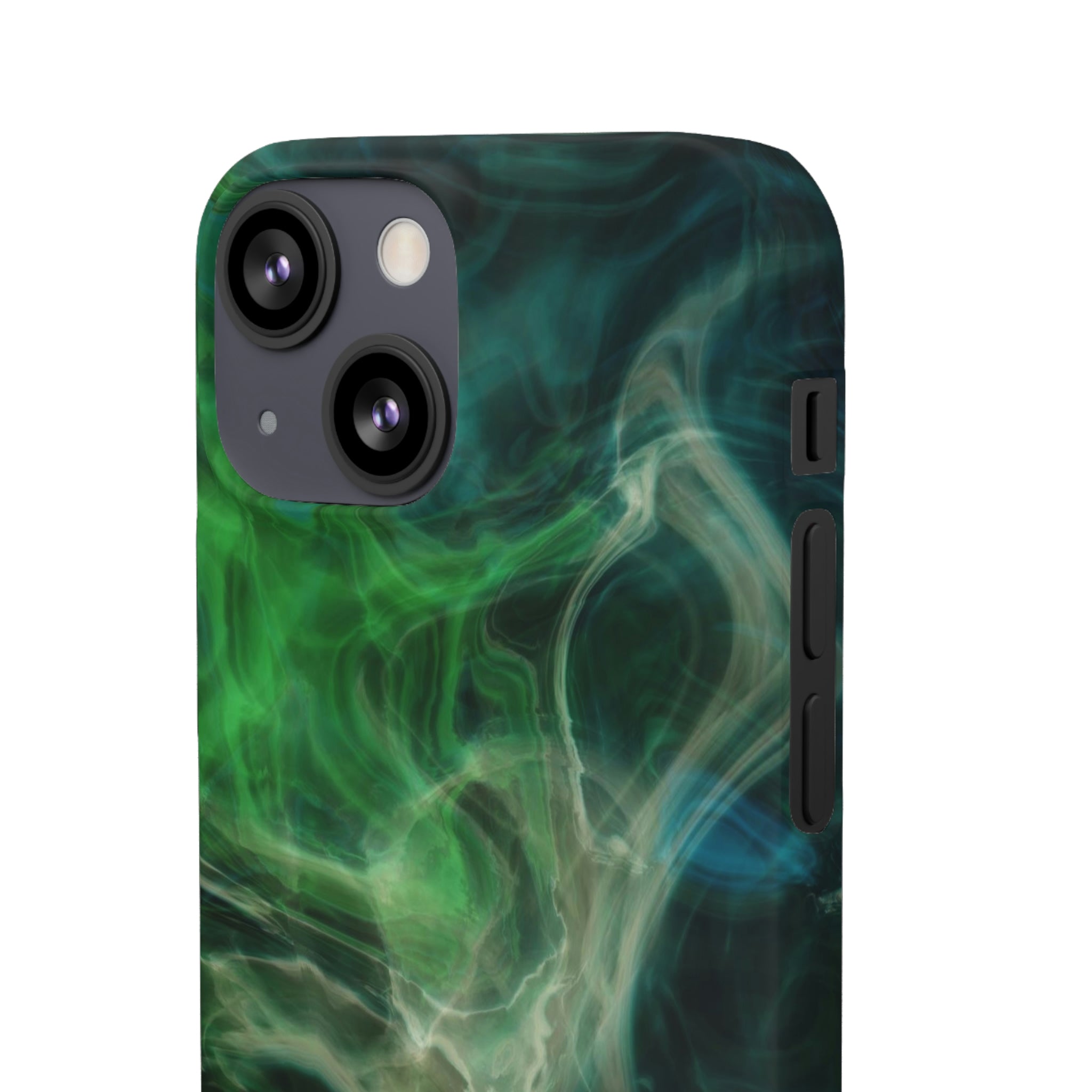 Green Marble iPhone Case (Slim) Phone Case