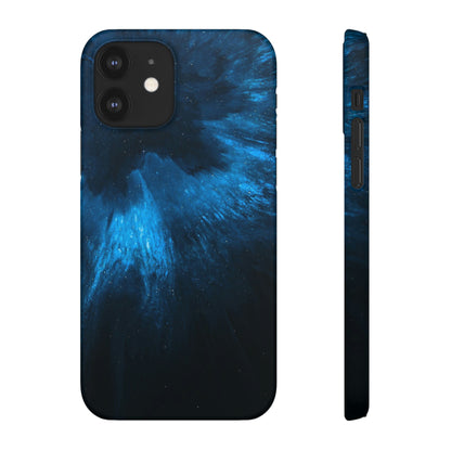 Deep Space Ink Art iPhone Case (Slim) iPhone 12 Matte Phone Case