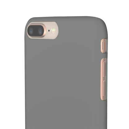 Battleship Gray iPhone Case (Slim) Phone Case