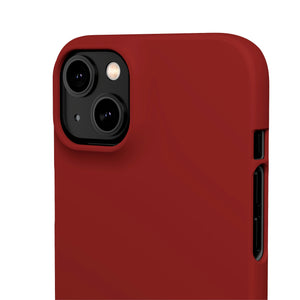 Falu Red iPhone Case (Slim) Phone Case