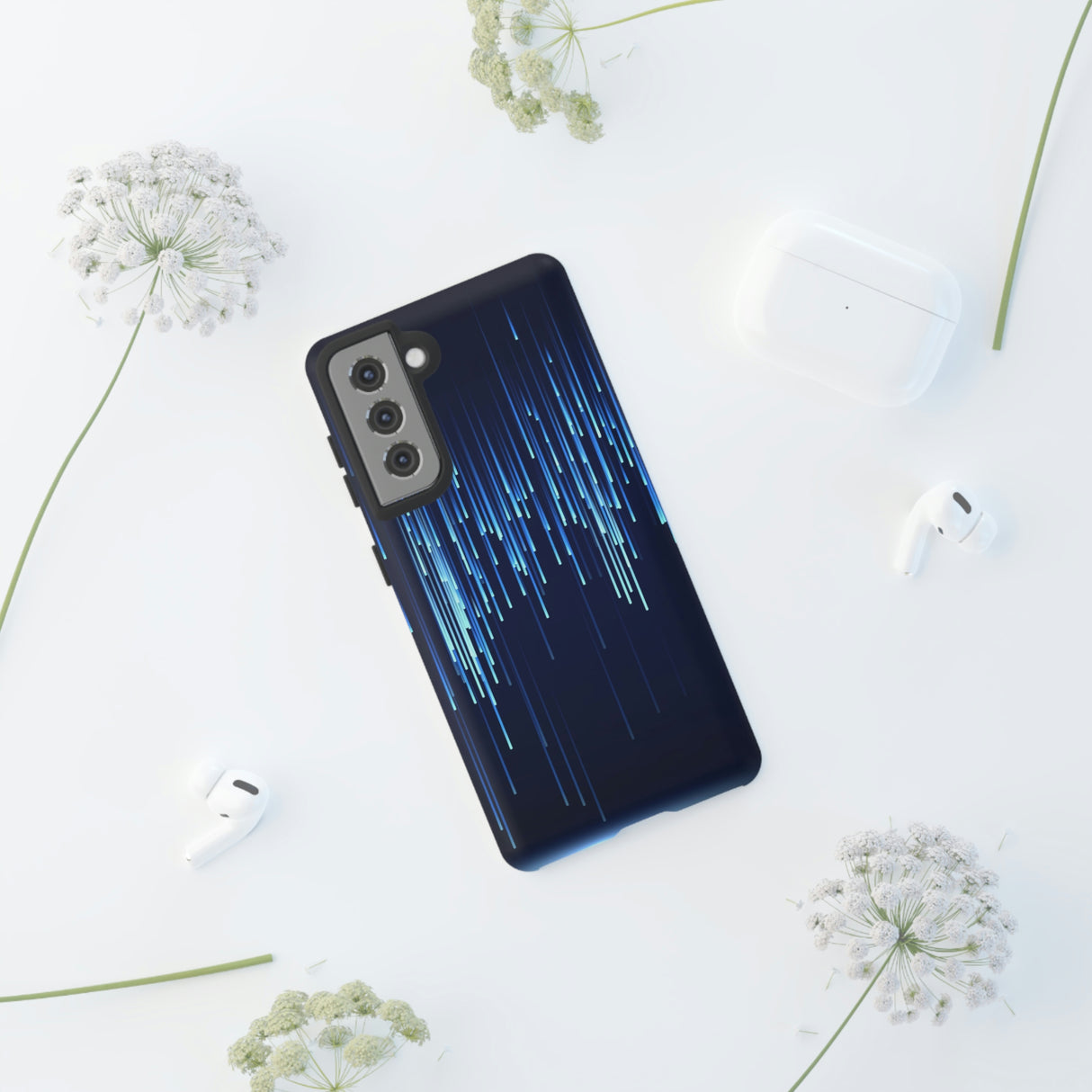 Blue Matrix Android Case (Protective) Phone Case