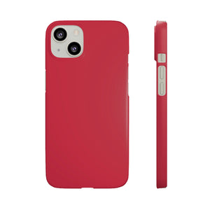 Cardinal Red iPhone Case (Slim) iPhone 13 Matte Phone Case