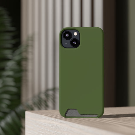 Dark Olive Green iPhone Case (Card) Phone Case