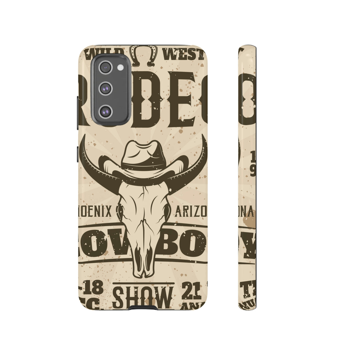 Rodeo Poster Android Case (Protective) Samsung Galaxy S20 FE Glossy Phone Case