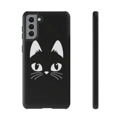 Cat Icon Android Case (Protective) Samsung Galaxy S21 Plus Glossy Phone Case