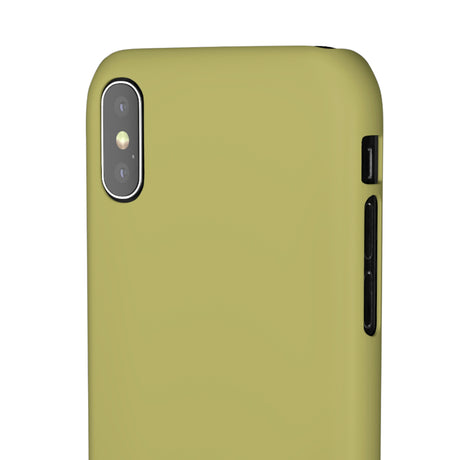 Dark Khaki iPhone Case (Slim) Phone Case