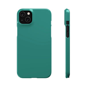 Celadon Green iPhone Case (Slim) iPhone 14 Plus Glossy Phone Case