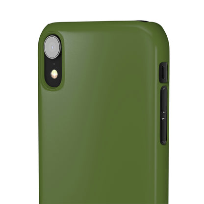 Dark Olive Green iPhone Case (Slim) Phone Case