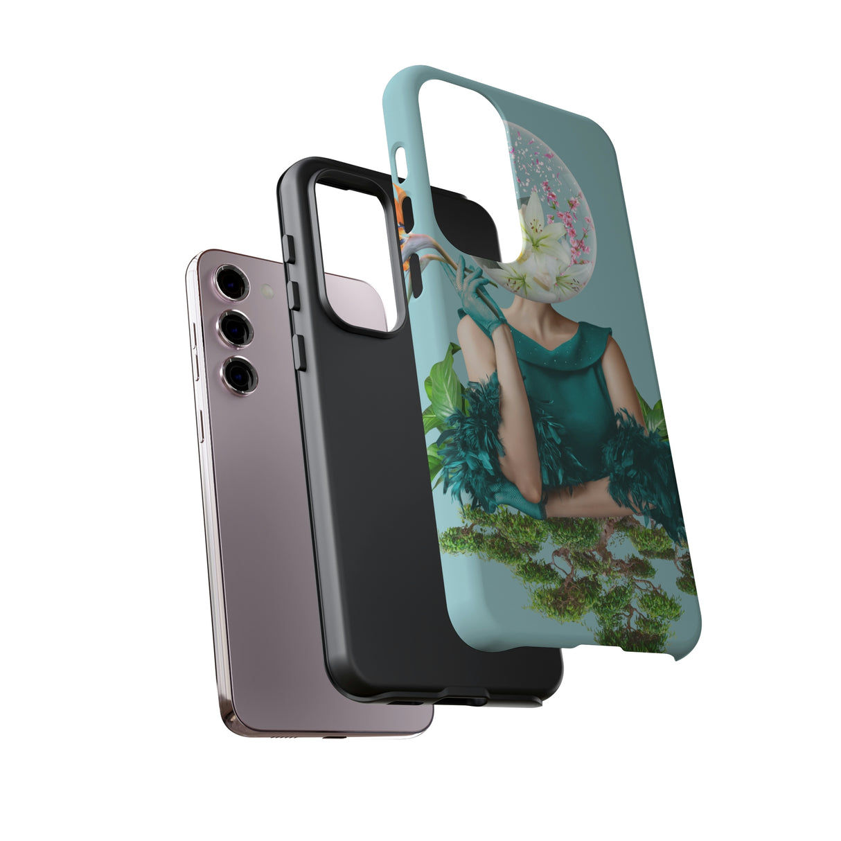 Contemporary Portrait Android Case (Protective) Phone Case