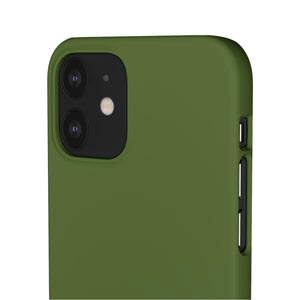 Dark Olive Green iPhone Case (Slim) Phone Case