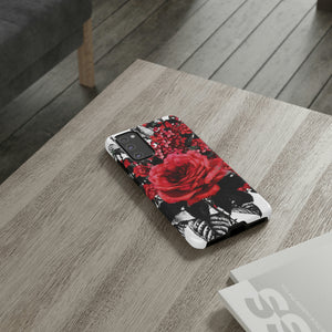 Rola Gothic Flower Samsung Case (Protective) Phone Case