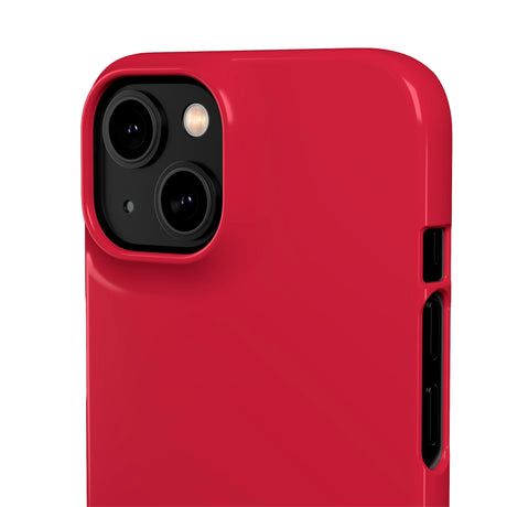 Cardinal Red iPhone Case (Slim) Phone Case