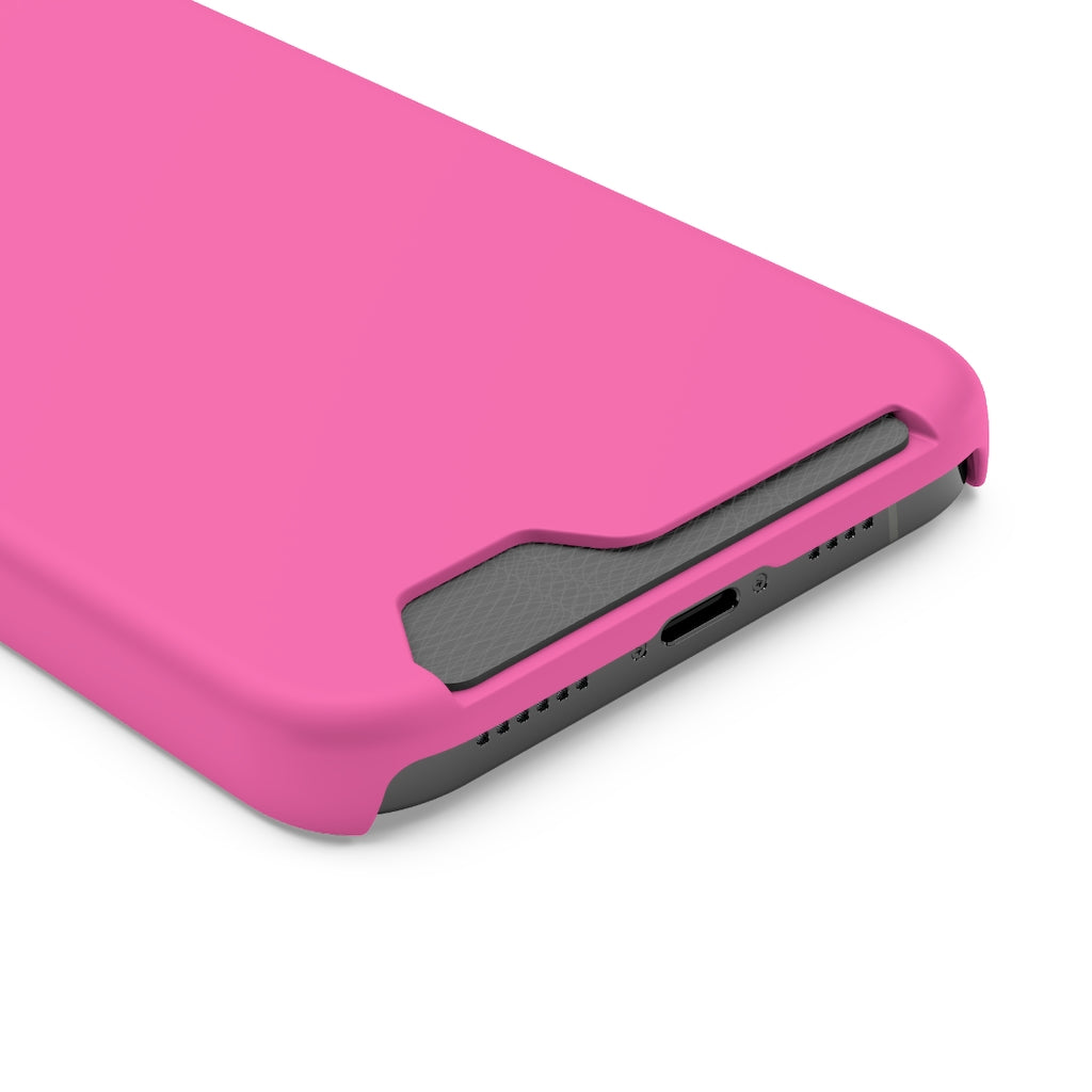 Hot Pink iPhone Case (Card) Phone Case