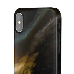 Midnight Shaddow Ink Art iPhone Case (Slim) Phone Case