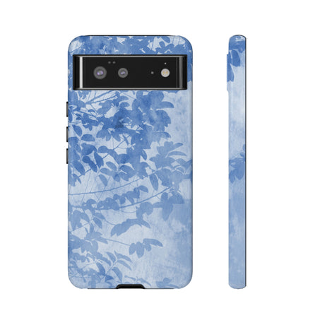 Blue Artistic Android Case (Protective) Google Pixel 6 Glossy Phone Case