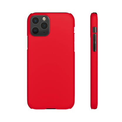 Cadmium Red iPhone Case (Slim) iPhone 11 Pro Matte Phone Case