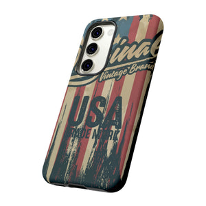 American Vintage Flag Android Case (Protective) Phone Case