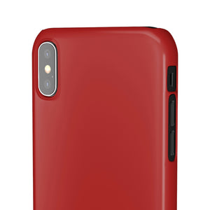 Firebrick iPhone Case (Slim) Phone Case