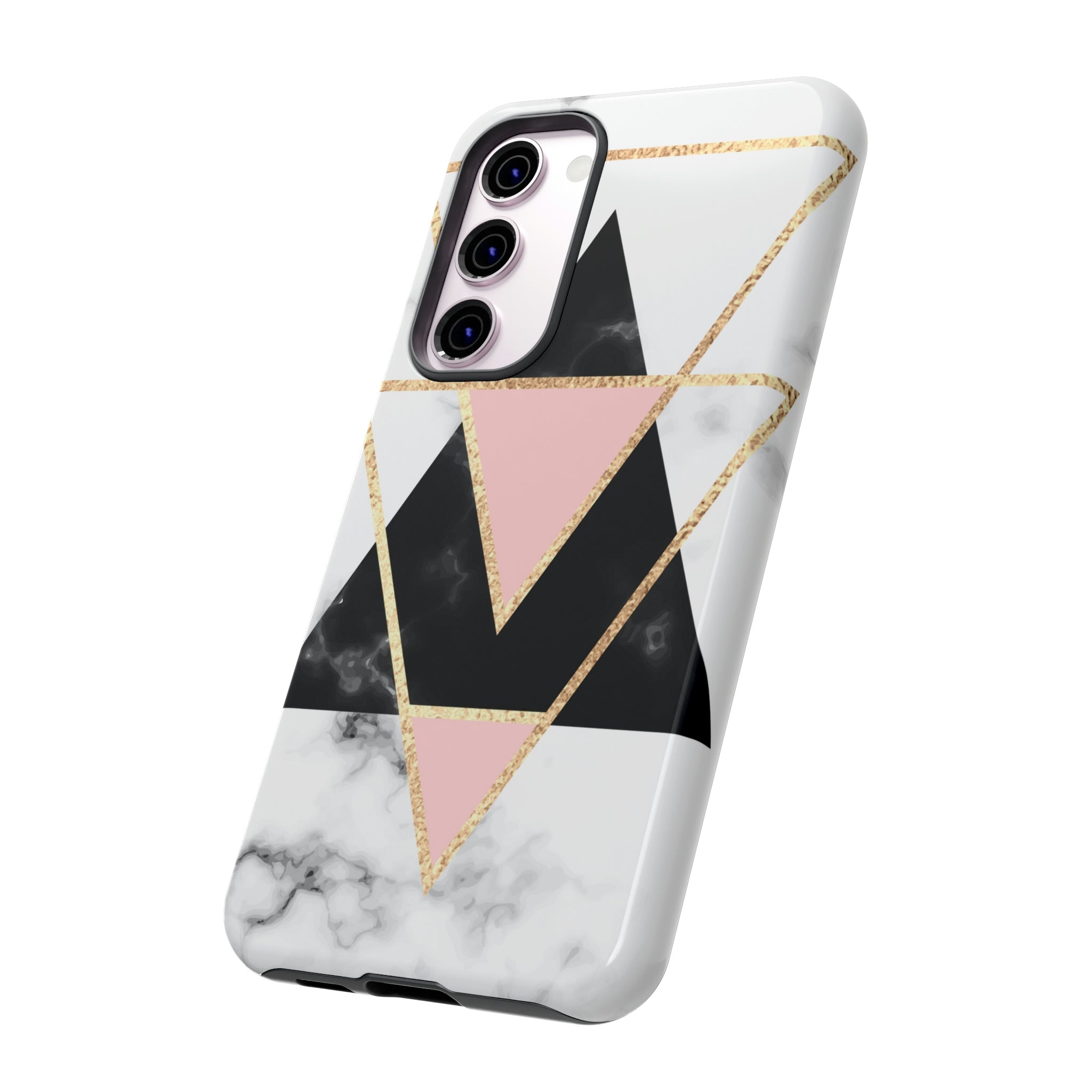 Marble Triangles Android Case (Protective) Phone Case