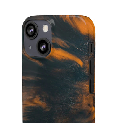 Space Speed Ink Art iPhone Case (Slim) Phone Case