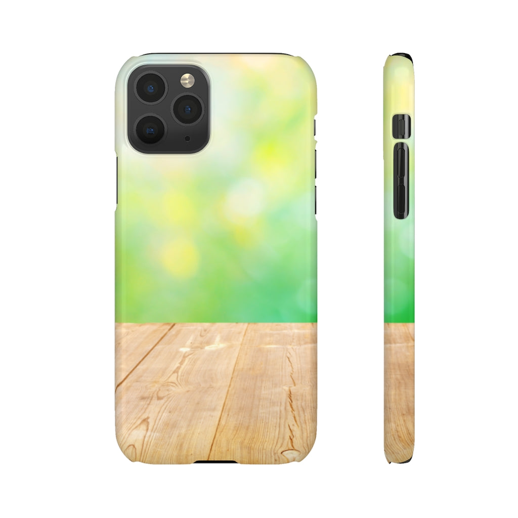 Summer Background With Wooden Pier Samsung/iPhone (Slim) Phone Case