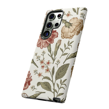 Carnation Vintage Flower Samsung Case (Protective) Phone Case