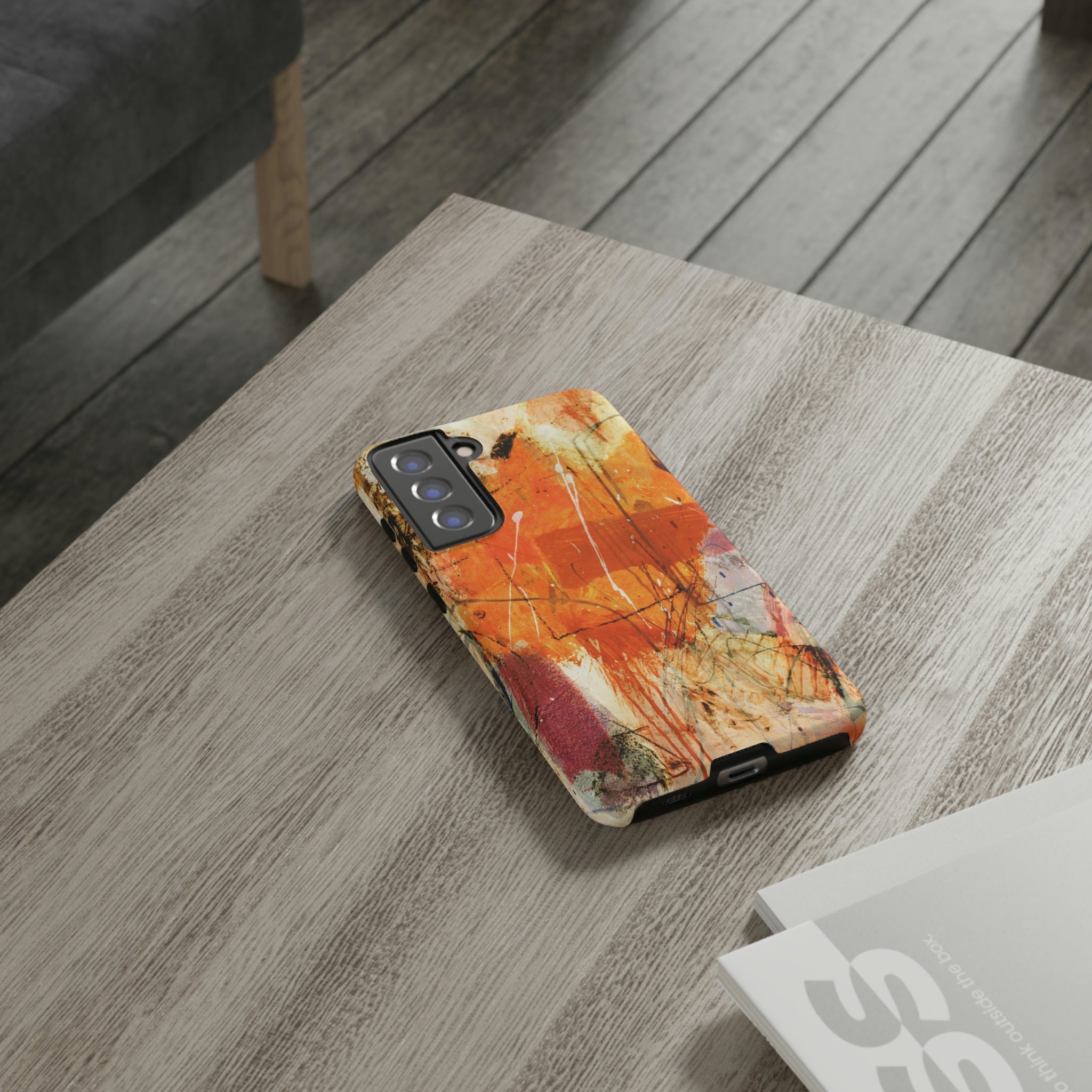 Abstract Orange Art Android Case (Protective) Phone Case