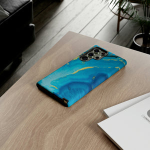 Blue Watercolor Android Case (Protective) Phone Case