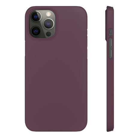 Eggplant iPhone Case (Slim) iPhone 12 Pro Max Matte Phone Case