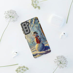 Happy Snowman Android Case (Protective) Phone Case