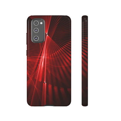 Red Disco Lights Android Case (Protective) Samsung Galaxy S20 FE Glossy Phone Case