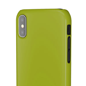 Citron Yellow iPhone Case (Slim) Phone Case