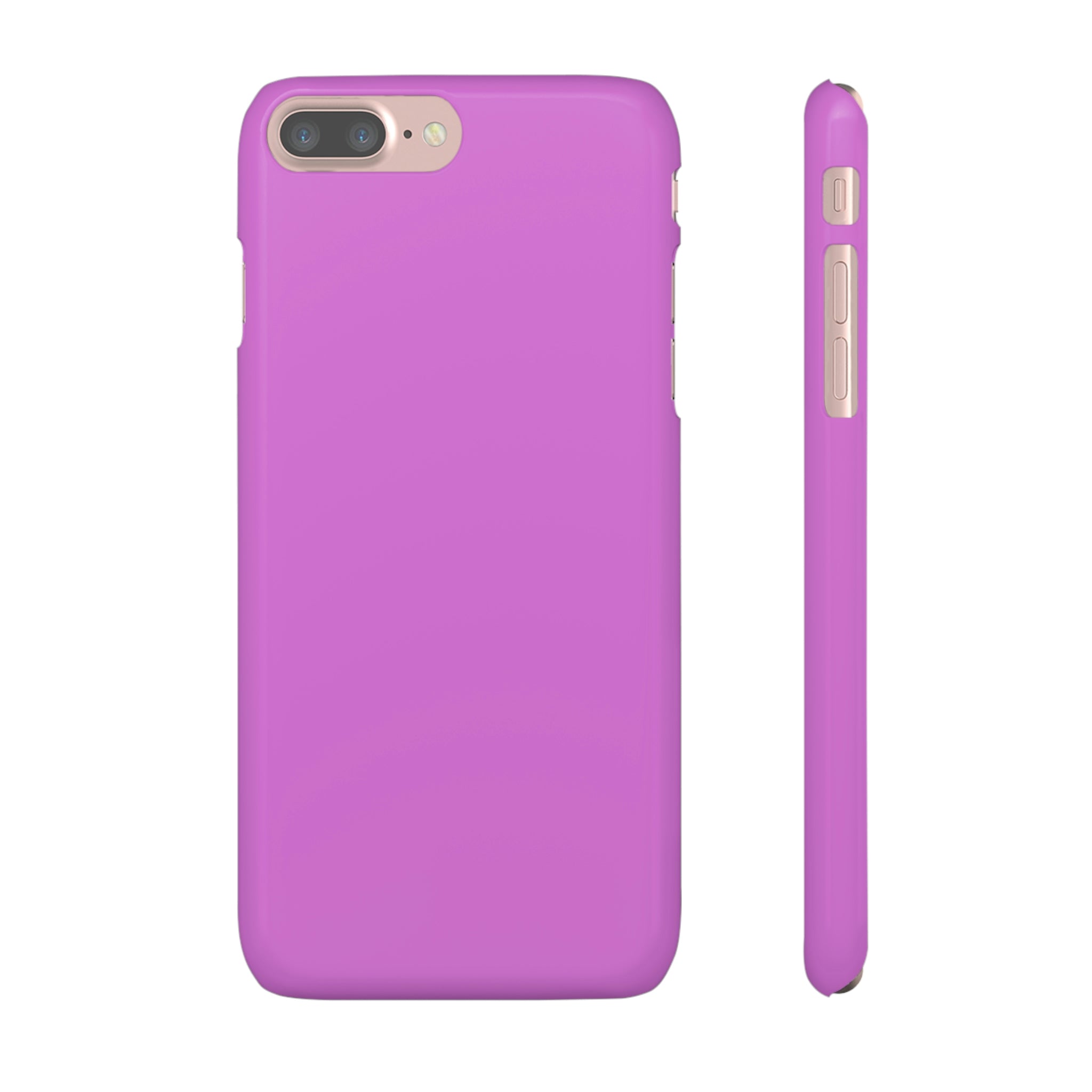 French Mauve iPhone Case (Slim) iPhone 7 Plus Glossy Phone Case