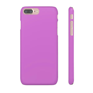 French Mauve iPhone Case (Slim) iPhone 7 Plus Glossy Phone Case