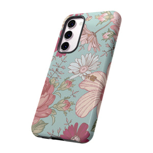 Hibiscus Vintage Flower Samsung Case (Protective) Phone Case