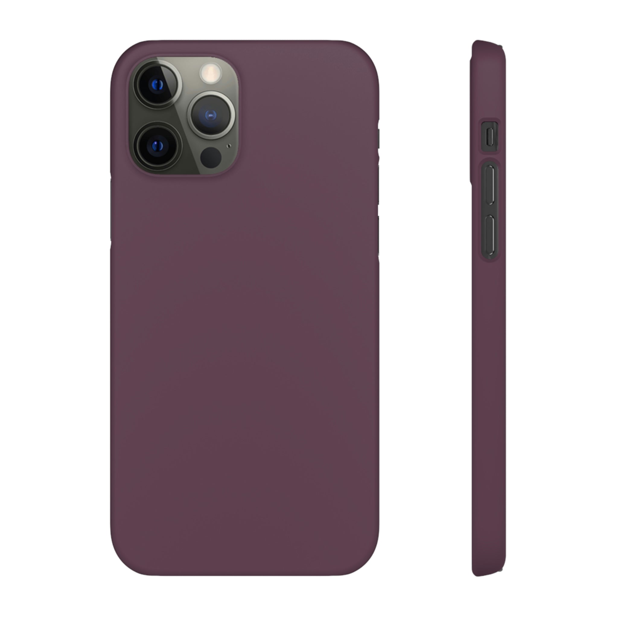 Eggplant iPhone Case (Slim) iPhone 12 Pro Matte Phone Case