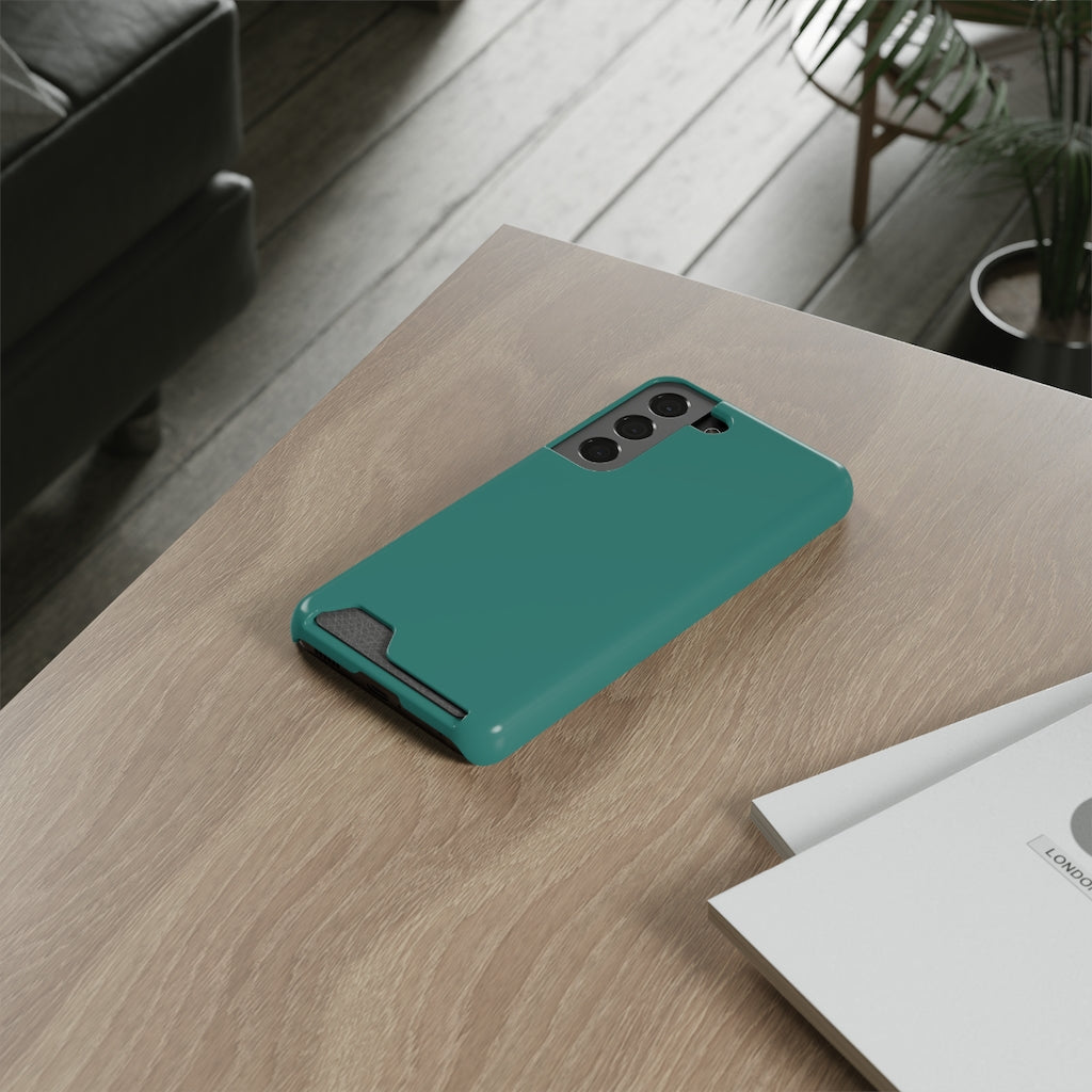 Celadon Green Samsung Case (Card) Phone Case