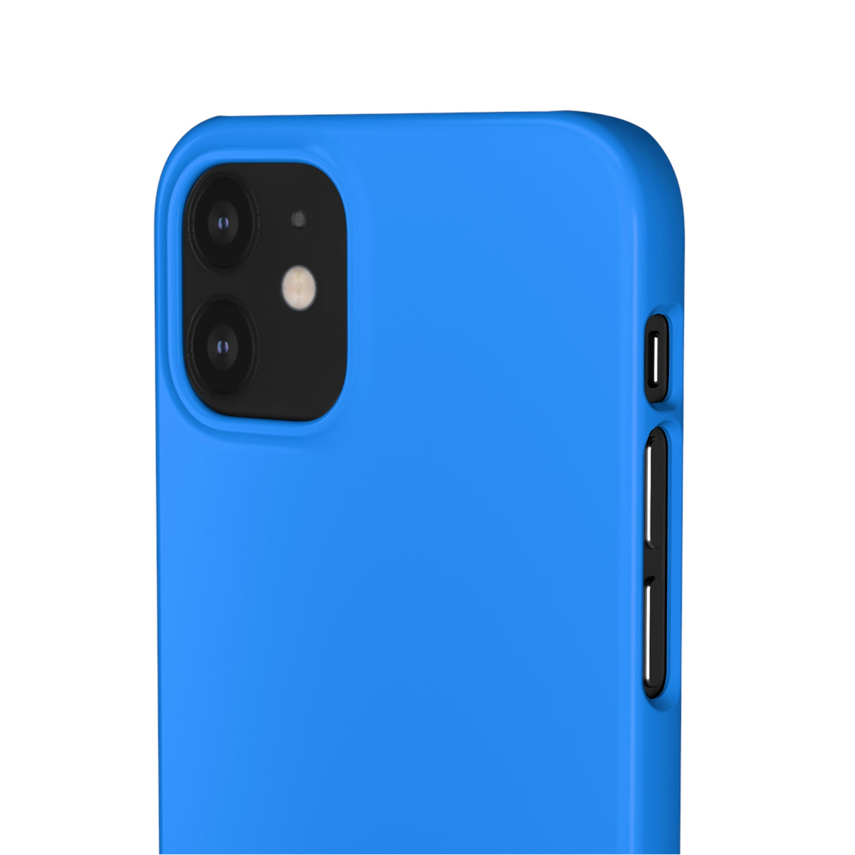 Dodger Blue iPhone Case (Slim) Phone Case