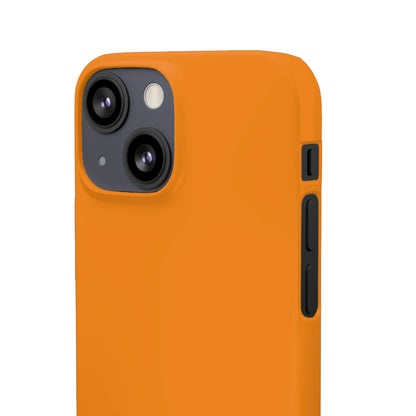 Dark Orange iPhone Case (Slim) Phone Case