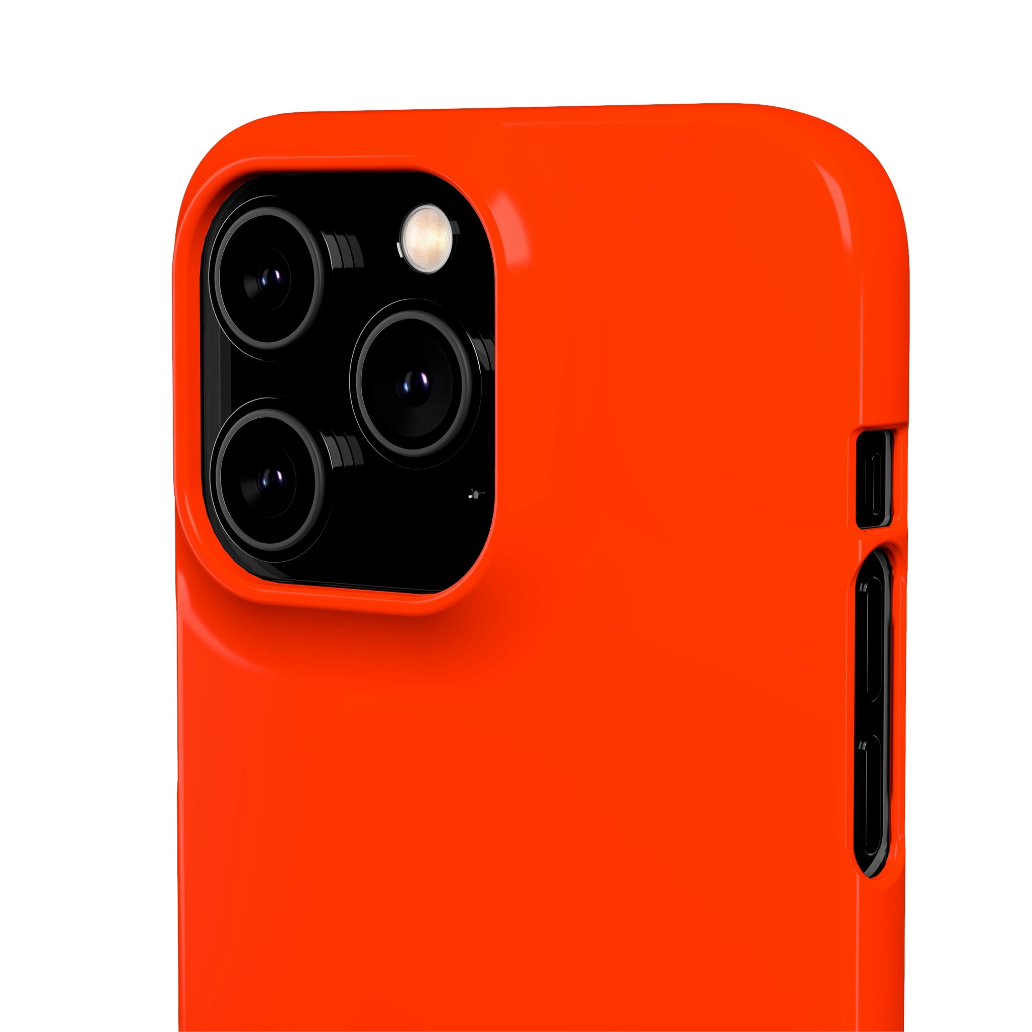 Coquelicot Orange iPhone Case (Slim) Phone Case