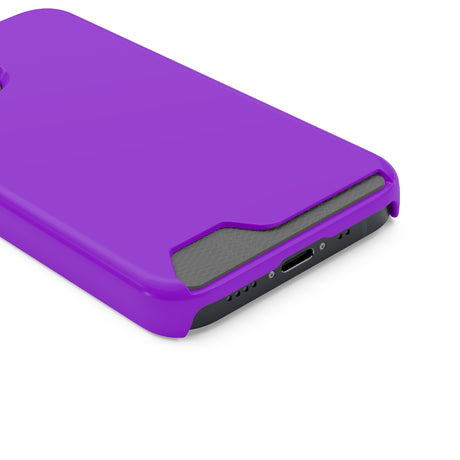 Electric Purple iPhone Case (Card) Phone Case