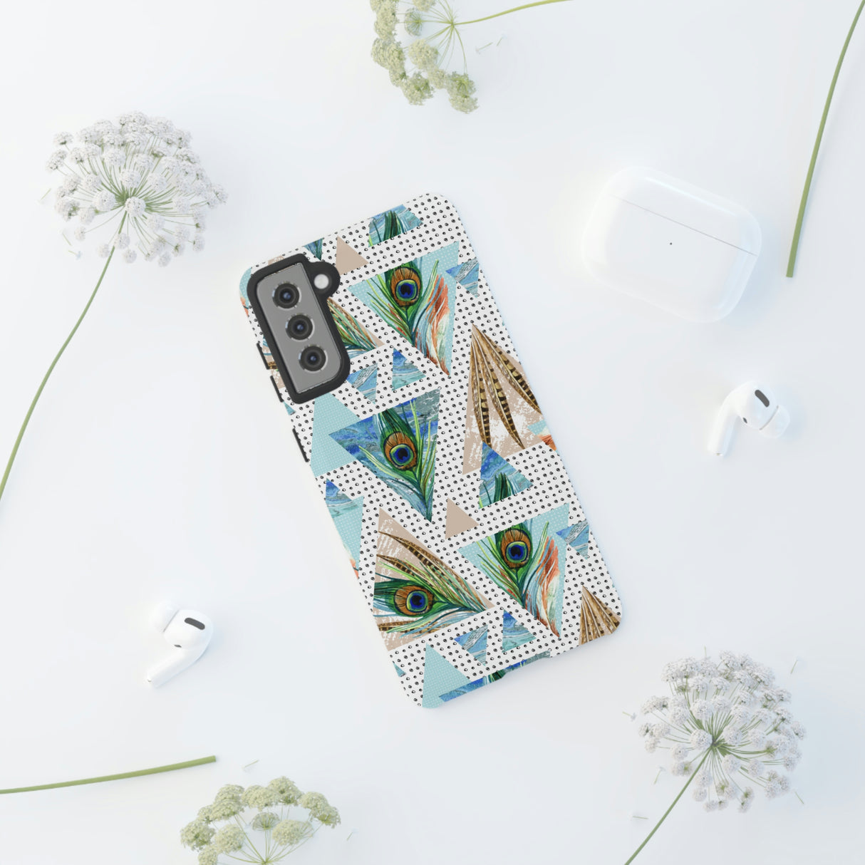 Peacock Feathers Android Case (Protective) Phone Case