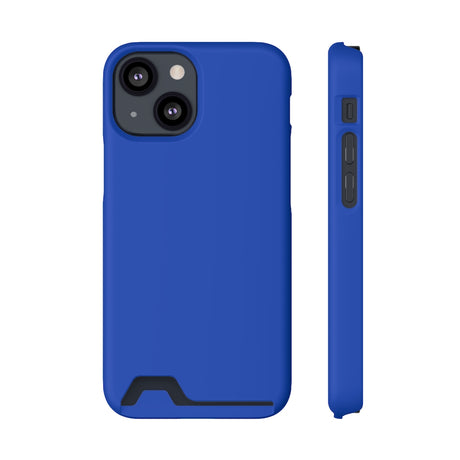 Absolute Zero Blue iPhone Case (Card) iPhone 13 Mini Matte Without gift packaging Phone Case